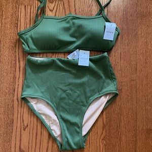 NWT J.CREW high-rise bikini
